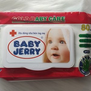 Khăn Ướt Baby Jerry 80 Tờ